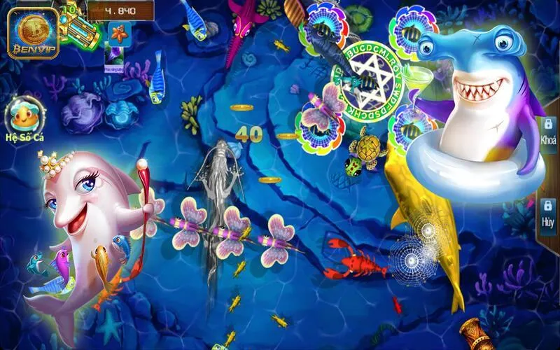 Săn cá 3 cây là game ăn khách số 1 tại Benvip