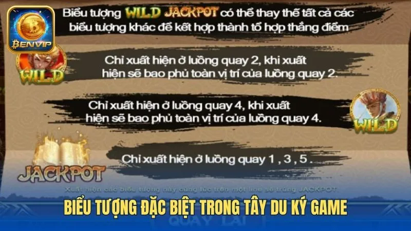 Các biểu tượng đặc biệt có giá trị trong slot game