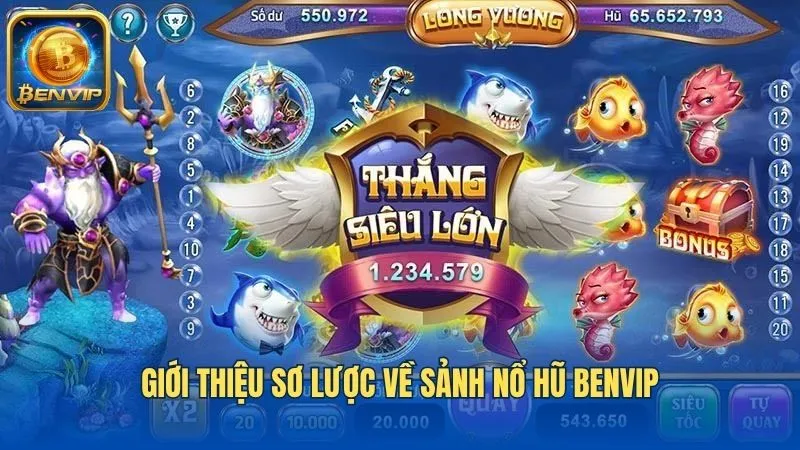 Nổ hũ Benvip là hình thức dùng xu để quay các biểu tượng